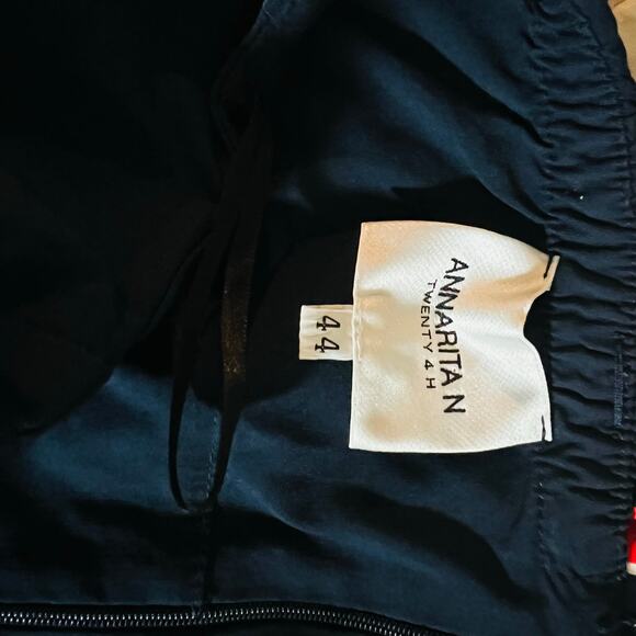 Annarita N Striped Strapless Belted Maxi Dress Size 8 - Picture 3 of 8